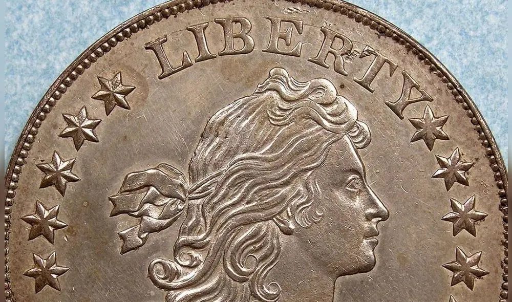 Esta moneda logró alcanzar un precio millonario en una importante subasta. Foto: CDN Esta moneda logró alcanzar un precio millonario en una importante subasta. Foto: CDN