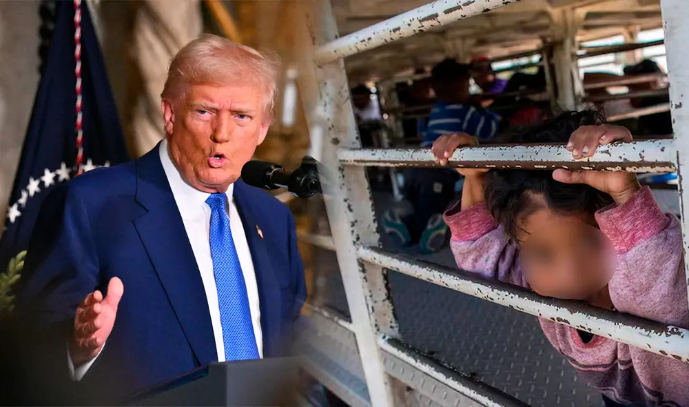 Los defensores de los derechos de los inmigrantes argumentan que esta suspensión viola el derecho de los menores a un debido proceso y aumenta su vulnerabilidad ante la explotación y la trata. Foto: composición LR/ AFP / La Nación Los defensores de los derechos de los inmigrantes argumentan que esta suspensión viola el derecho de los menores a un debido proceso y aumenta su vulnerabilidad ante la explotación y la trata. Foto: composición LR/ AFP / La Nación