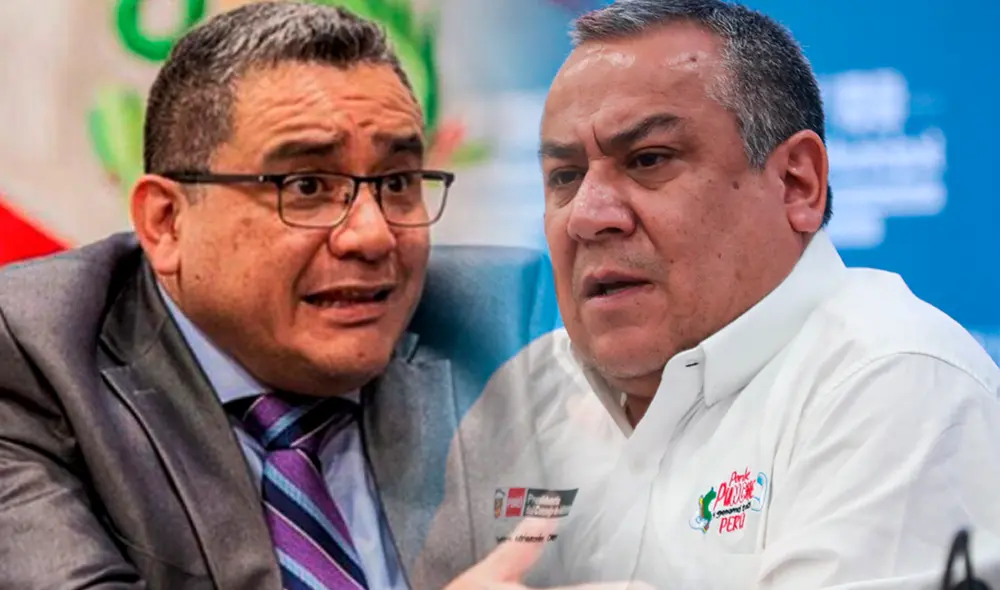 El ministro del Interior, Juan José Santiváñez, es cuestionado por su gestión ante la lucha contra la criminalidad. Foto: Composición/LR