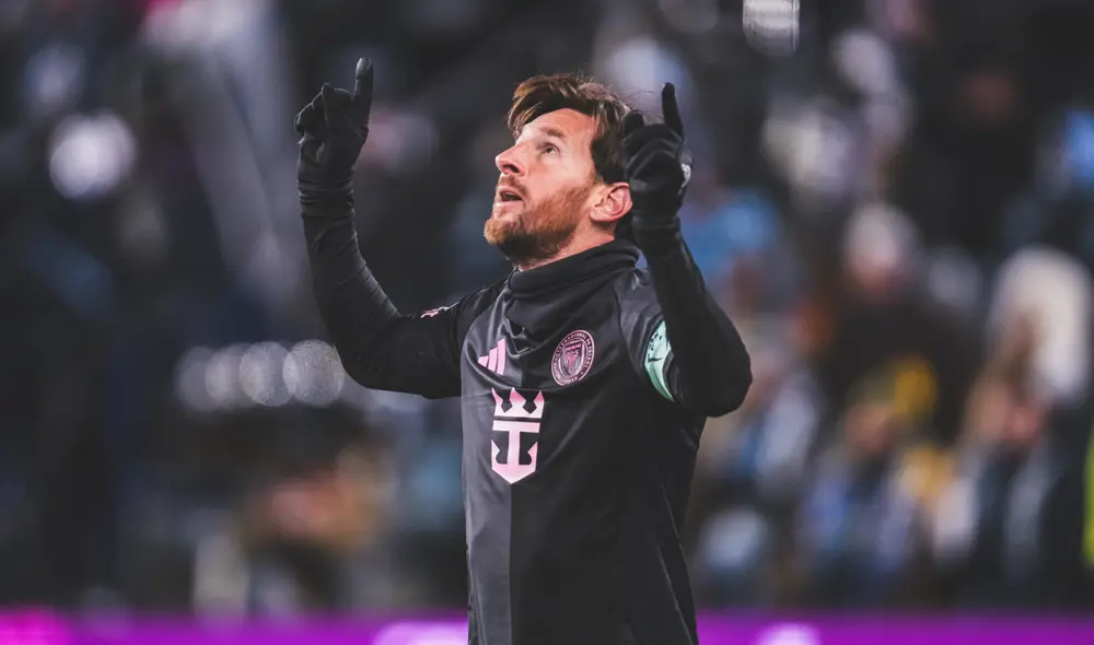 Lionel Messi marcó el único tanto del Inter Miami vs Sporting Kansas City. Foto: X/Inter Miami