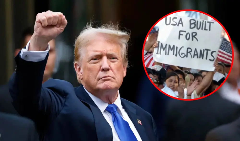 Donald Trump intensificó sus medidas en contra de los inmigrantes en Estados Unidos. Foto: composición LR/EFE Donald Trump intensificó sus medidas en contra de los inmigrantes en Estados Unidos. Foto: composición LR/EFE