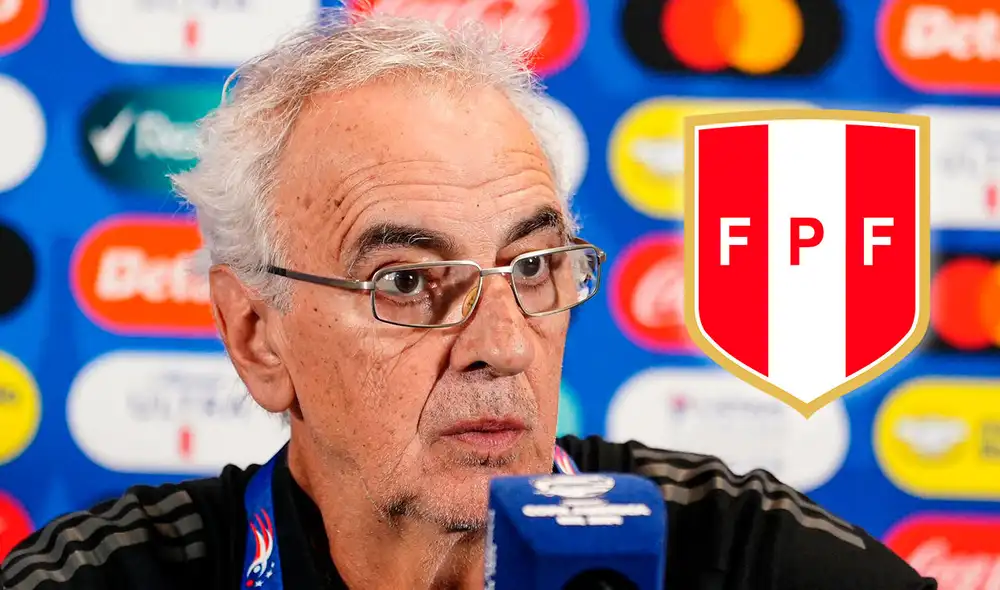Jorge Fossati lució molesto por la filtración de las condiciones económicas de su contrato con Perú. Foto: composición LR/La Bicolor/X