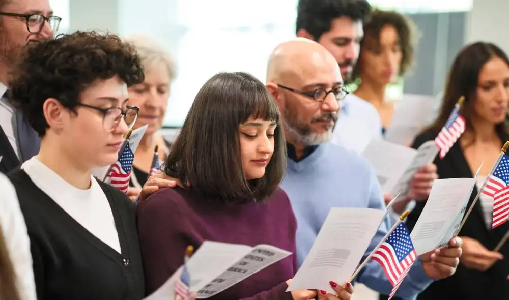 Naturalización para inmigrantes en Estados Unidos. Foto: CNN
