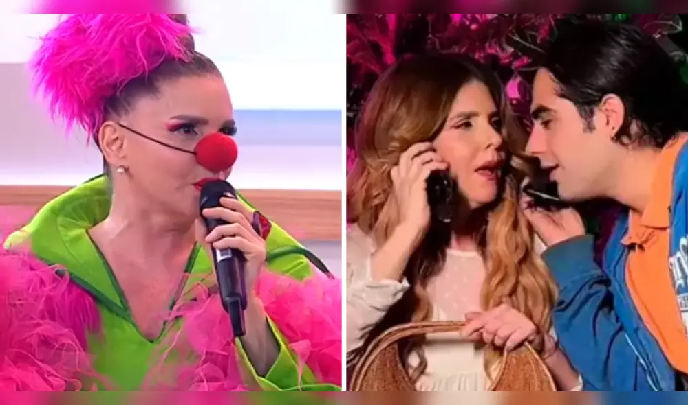 Johanna San Miguel se pronuncia sobre el video que grabó con Stefano Salvini. Foto: Composición LR/América/TikTok