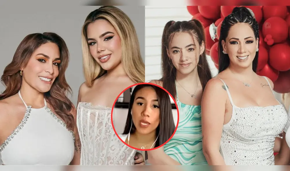 Samahara Lobatón acusó a Anne Thorsen de traicionar a su hermana Melissa Lobatón. Foto: Composición LR/Instagram