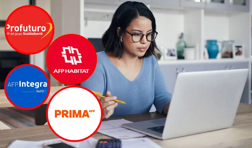 Cada AFP tiene un sistema propio para ver el estado de tus aportes y su rentabilidad. Foto: composición LR/Andina/difusión