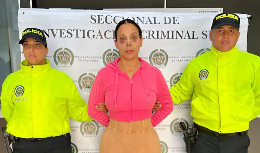 Su captura ocurrió durante un control migratorio en el puente Tienditas, donde las autoridades colombianas confirmaron su orden de captura internacional. Foto: Policía Nacional de República Dominicana