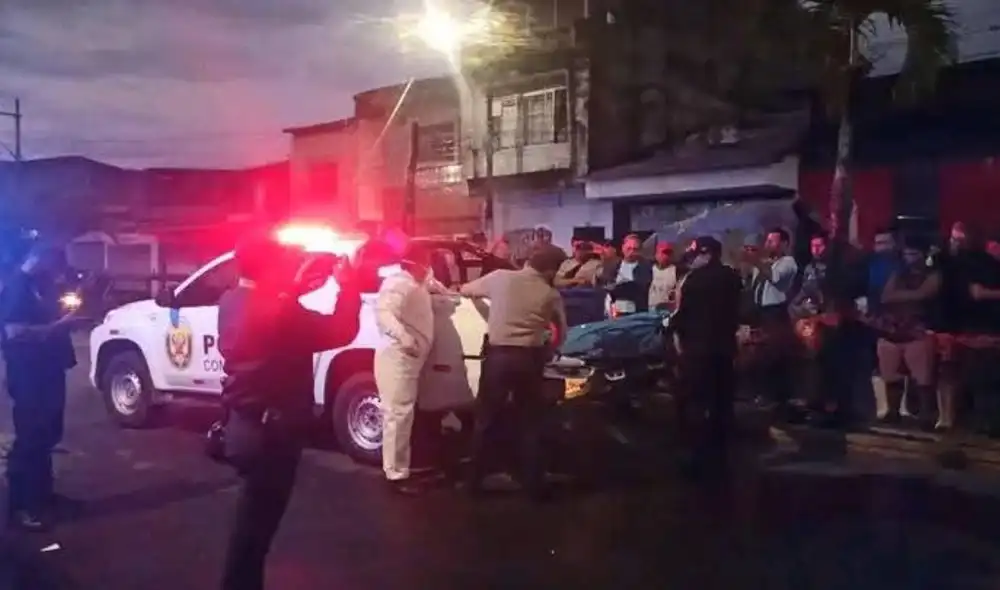 La Policía Nacional y el Serenazgo acudieron al lugar, donde la víctima ya no presentaba signos vitales. Foto: La República