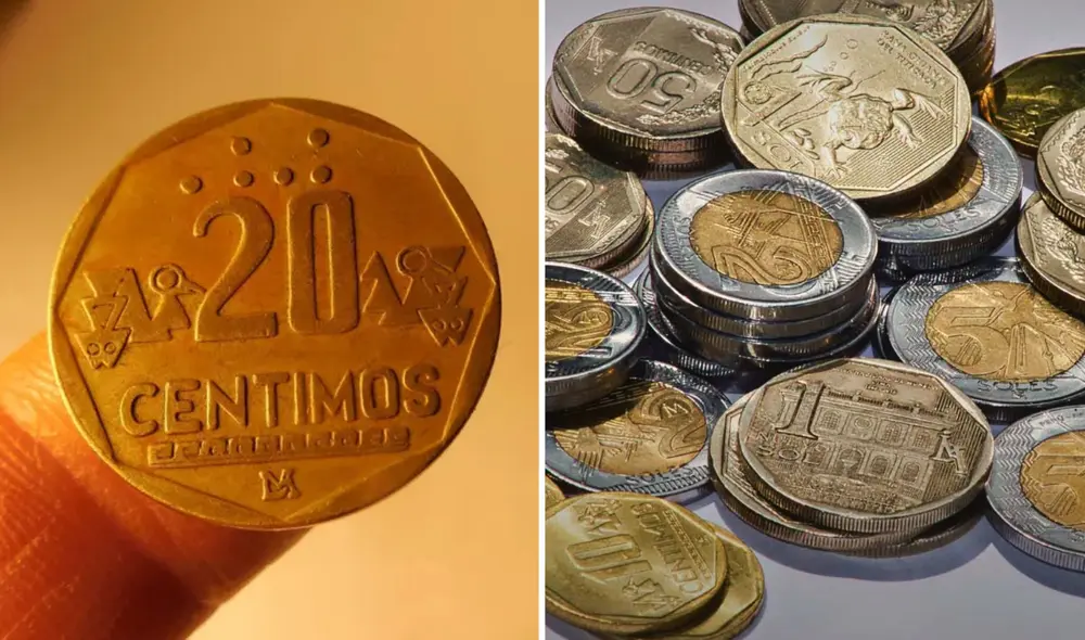 Conoce por qué estas dos monedas de 20 céntimos pueden llegar a venderse en el mercado numismático hasta S/60. Foto: composición LR/Difusión