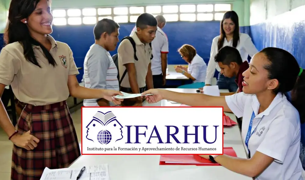 El IFARHU se alista para el gran cambio en la modalidad de pagos mientras recibe documentos de universitarios. Foto: composición LR/IFARHU/ISTMO