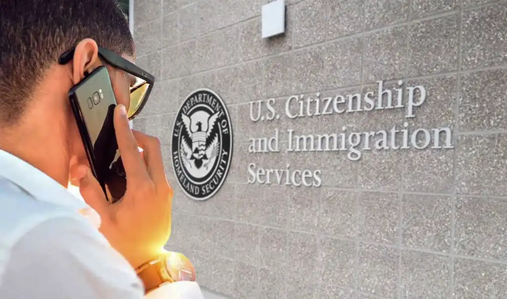 Para revisar el estatus de su caso, visite el sitio web de USCIS e ingrese su número de recibo en la herramienta "Estatus de Caso en Línea". También puede llamar al centro de atención al cliente para asistencia. Foto: composición LR/ Quiroga, laSexta Para revisar el estatus de su caso, visite el sitio web de USCIS e ingrese su número de recibo en la herramienta "Estatus de Caso en Línea". También puede llamar al centro de atención al cliente para asistencia. Foto: composición LR/ Quiroga, laSexta