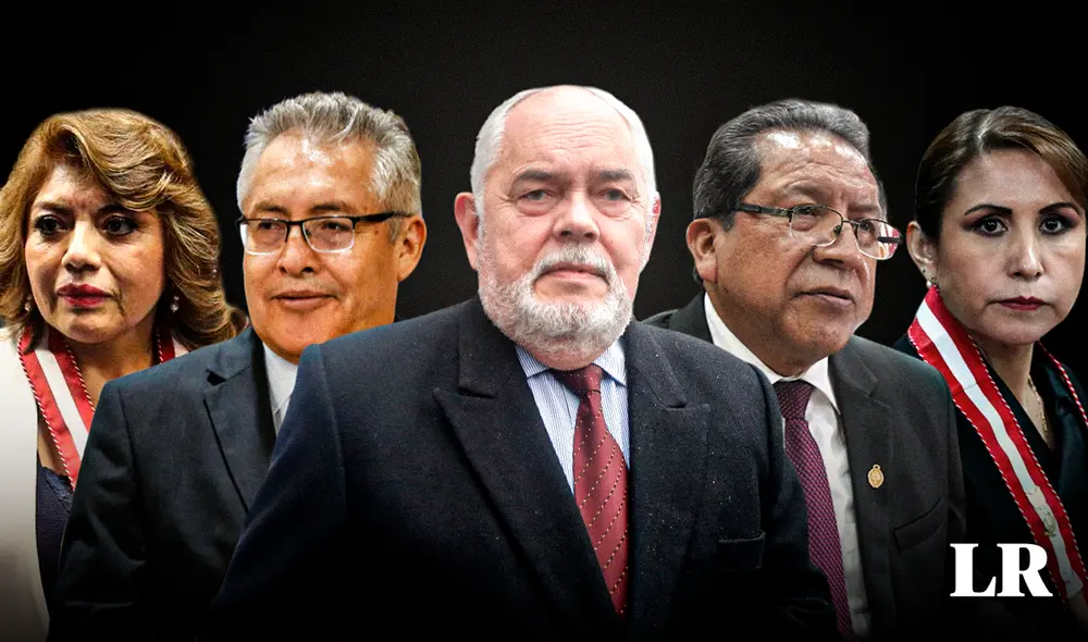 Jorge Montoya pide a la JNJ destituir a cuatro exfiscales de la Nación. Composición: Gerson Cardozo / LR