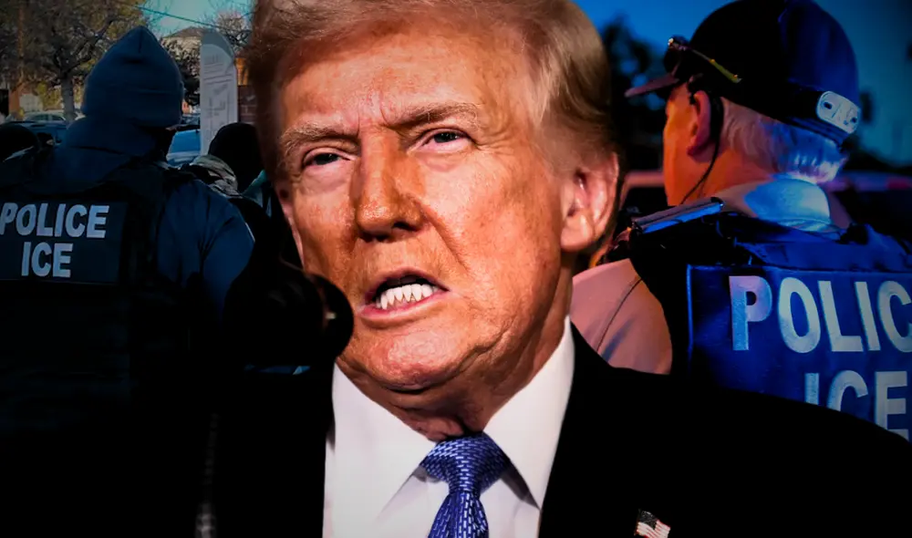 ICE aplica tácticas engañosas para detener y deportar inmigrantes indocumentados en California. Foto: composición LR/AFP