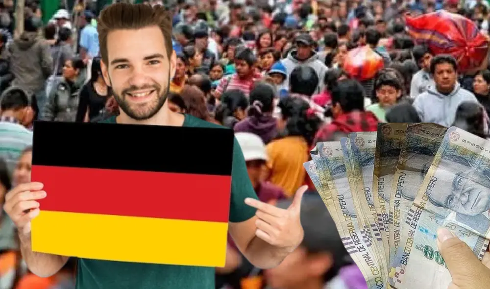 Alemania habría aumentado la contratación de personal extranjero. Foto: Composición LR/Difusión