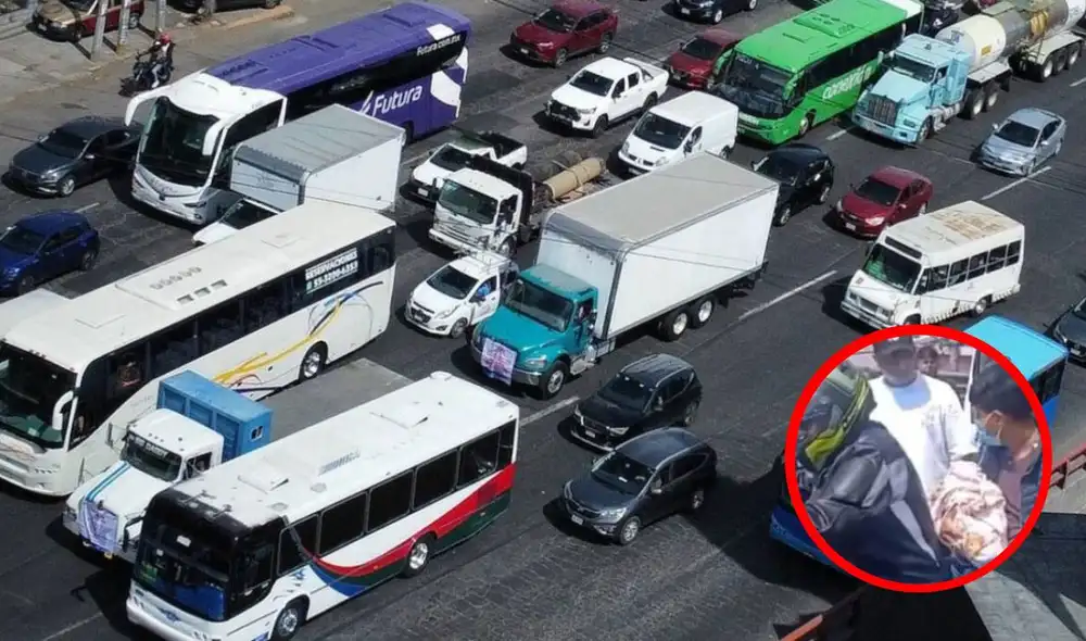 El motociclista aseguró el tanque de oxígeno a su moto y llevó a la bebé al hospital a toda velocidad. Foto: composiciónLR/24 Horas/Central Q Noticias El motociclista aseguró el tanque de oxígeno a su moto y llevó a la bebé al hospital a toda velocidad. Foto: composiciónLR/24 Horas/Central Q Noticias