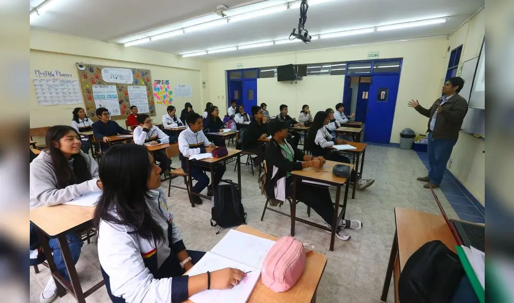 Proyecto de ley del Congreso, sobre la carrera docente, ampliaría el plazo hasta el 2027. Foto: Andina Proyecto de ley del Congreso, sobre la carrera docente, ampliaría el plazo hasta el 2027. Foto: Andina