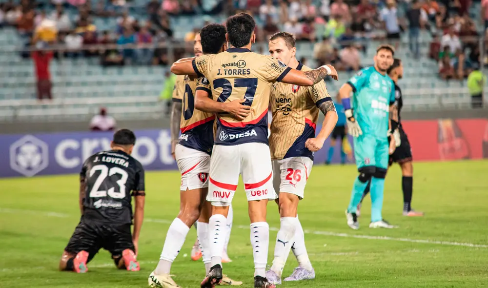 Cerro Porteño consiguió una gran victoria como visitante ante Monagas por la Copa Libertadores. Foto: Conmebol