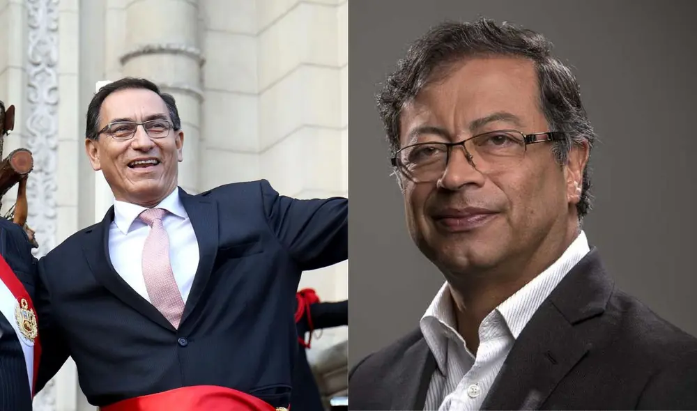 Martín Vizcarra citó caso del presidente colombiano para argumentar a su favor | Composición: LR.