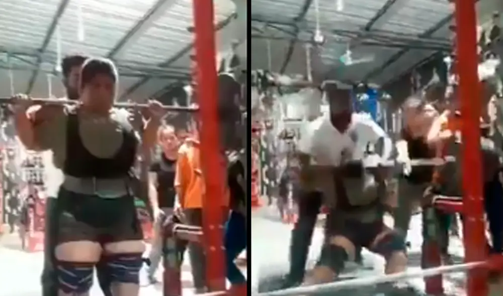 Yashtika Acharya ganó la medalla de oro en los Juegos Nacionales Juveniles de Levantamiento de Pesas. Foto: captura/difusión