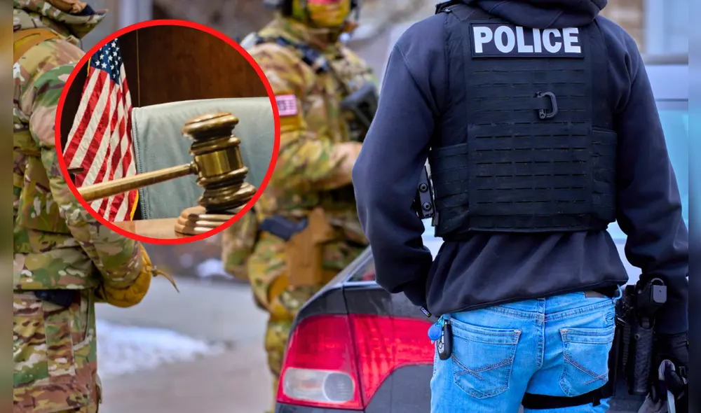 Los inmigrantes con antecedentes penales o con una orden de deportación tienen mayor riesgo de ser detenidos por ICE. Foto: Composición LR/ICE