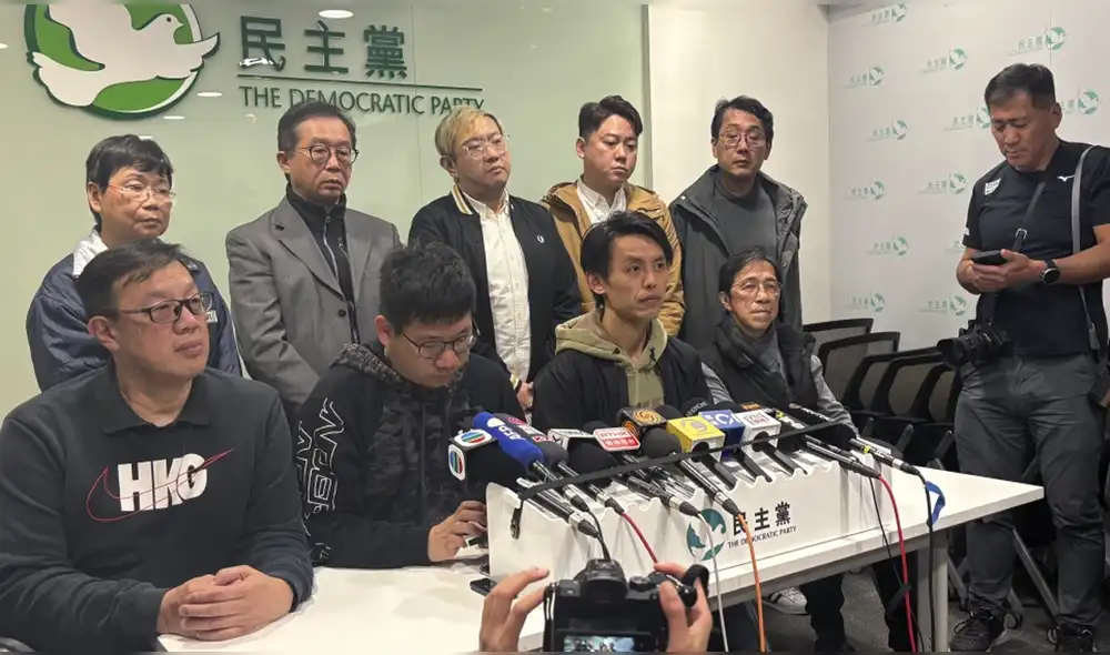 Ley de Seguridad Nacional de 2020: impacto en la disolución del Partido Democrático de Hong Kong. Foto: AP Ley de Seguridad Nacional de 2020: impacto en la disolución del Partido Democrático de Hong Kong. Foto: AP