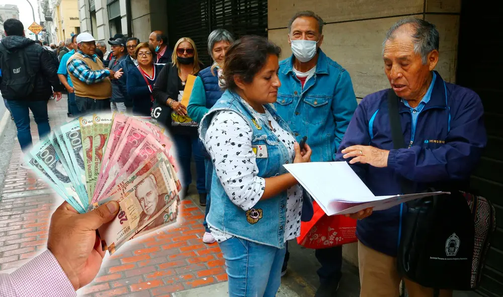 Beneficiarios del Fonavi pueden cobrar en el Banco de la Nación. Foto: Composición LR/Andina.