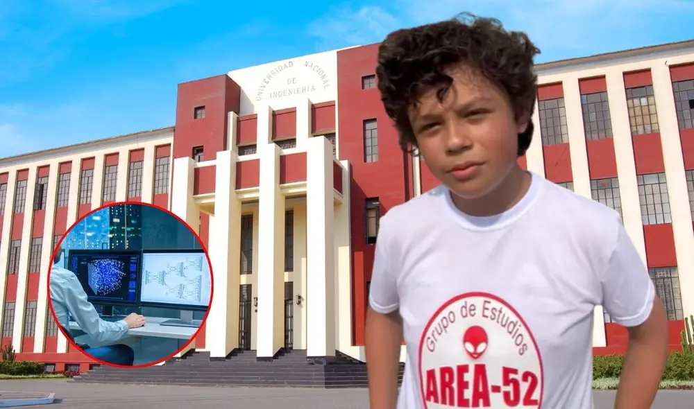 Joven que ganó Beca 18 e ingresó a la UNI en 2do puesto de Ingeniería Civil. Foto: composición LR Joven que ganó Beca 18 e ingresó a la UNI en 2do puesto de Ingeniería Civil. Foto: composición LR