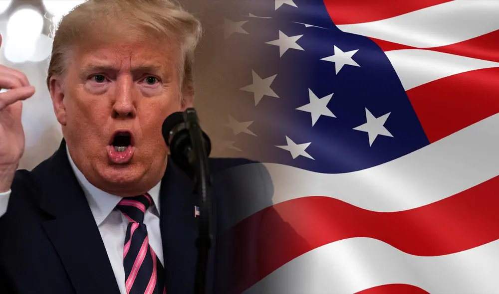 Encuesta de Ipsos: 57% de estadounidenses critican a Trump por exceder su autoridad. Foto: composición LR