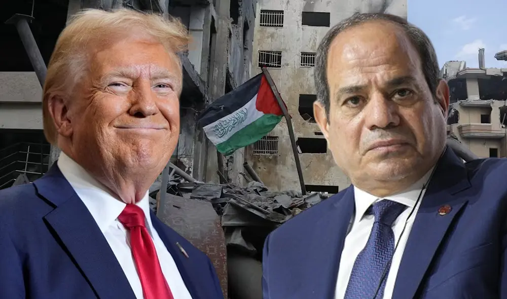 La sugerencia de Trump incluye que EE. UU. tome el control de Gaza y la convierta en la 'Riviera del Medio Oriente'. Foto: Composición LR. La sugerencia de Trump incluye que EE. UU. tome el control de Gaza y la convierta en la 'Riviera del Medio Oriente'. Foto: Composición LR.