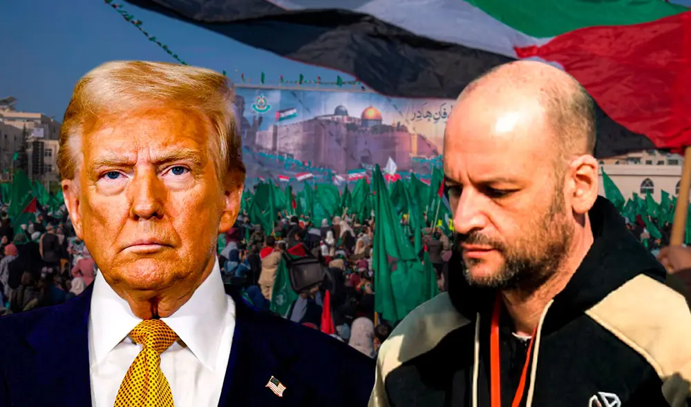 "Al presidente Trump, que garantizó mi libertad: aunque nunca nos hayamos conocido, siempre le deberé la vida", redactó Iair Horn en Fox News. Foto: Composición LR/CNN/La 100/The New York Times