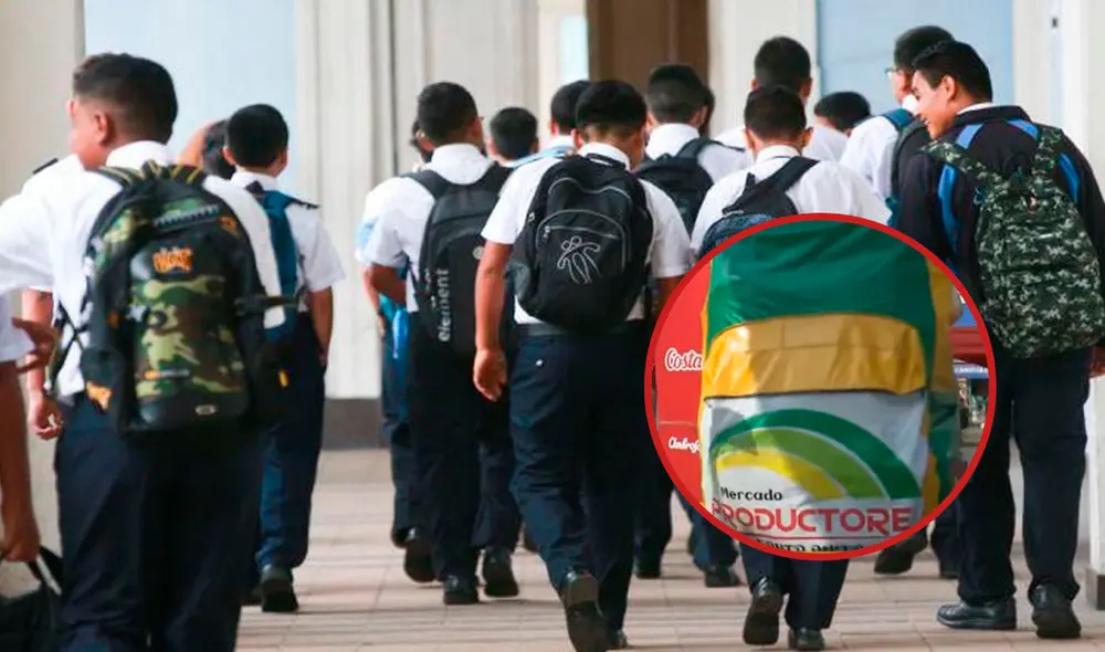 El sorteo de la mochila gigante de útiles escolares se llevará a cabo el 11 de abril a las 3:00 p. m. Foto: Composición LR El sorteo de la mochila gigante de útiles escolares se llevará a cabo el 11 de abril a las 3:00 p. m. Foto: Composición LR