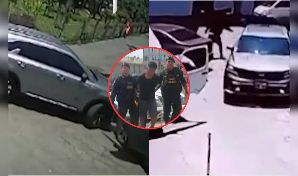 Ladrones intentaron cerrar el paso de su víctima para robarle su dinero. Foto: Difusión