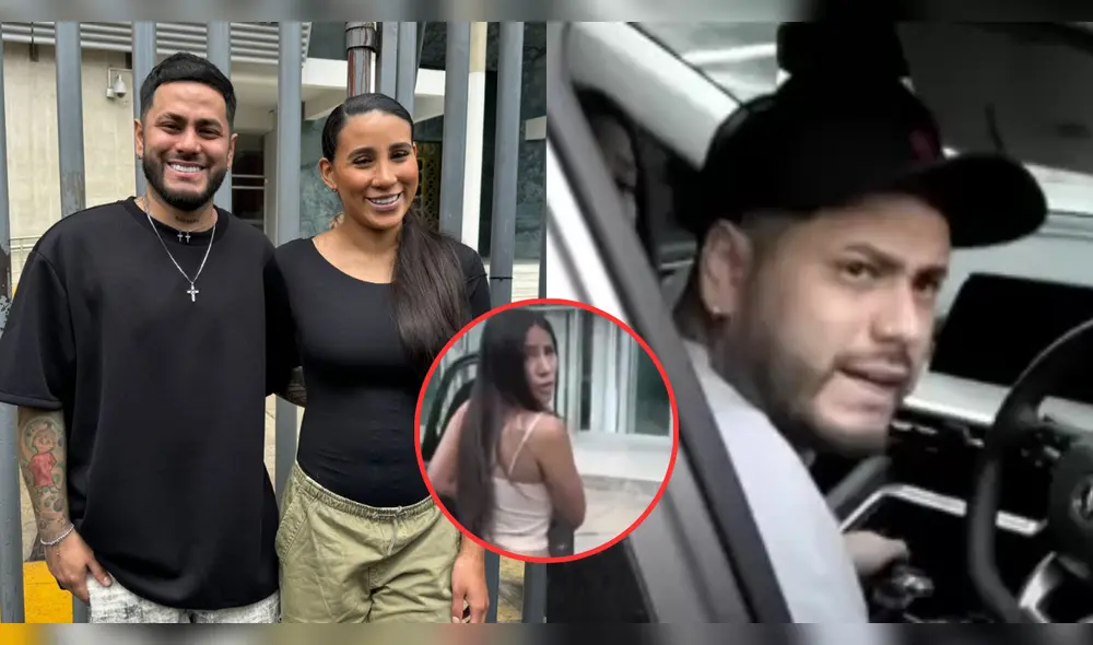 Bryan Torres está bajo investigación tras embestir con su auto a un reportero de 'Amor y fuego'. Foto: Composición LR/Willax