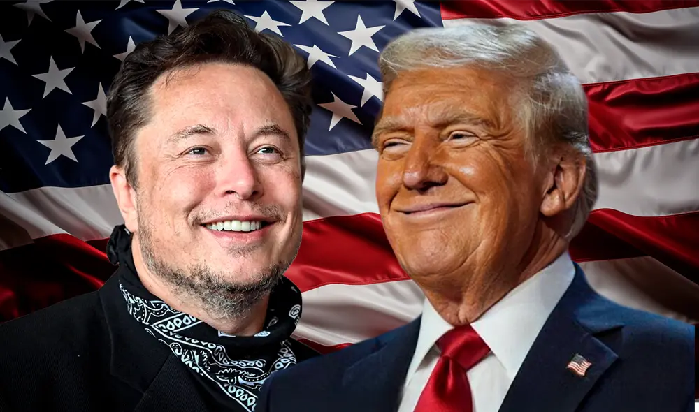 Trump se refirió a Musk como "el hombre más inteligente" que ha conocido en una reciente entrevista con Fox. Foto: composición LR/Ariana Espinoza/AFP