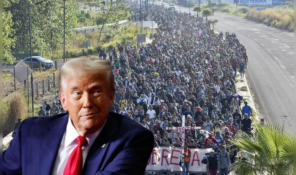 Gobierno de USA deporta a cientos de dominicanos y los envía al Centro Vacacional de Hain. Foto: Composición LR/AP News/ElHuffPost Gobierno de USA deporta a cientos de dominicanos y los envía al Centro Vacacional de Hain. Foto: Composición LR/AP News/ElHuffPost