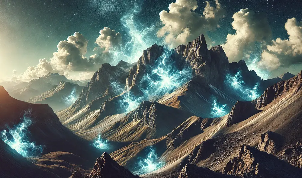 El hallazgo geológico demuestra que las tectónicas de placas en las montañas pueden producir hidrógeno natural. Foto: ChatGPT IA El hallazgo geológico demuestra que las tectónicas de placas en las montañas pueden producir hidrógeno natural. Foto: ChatGPT IA