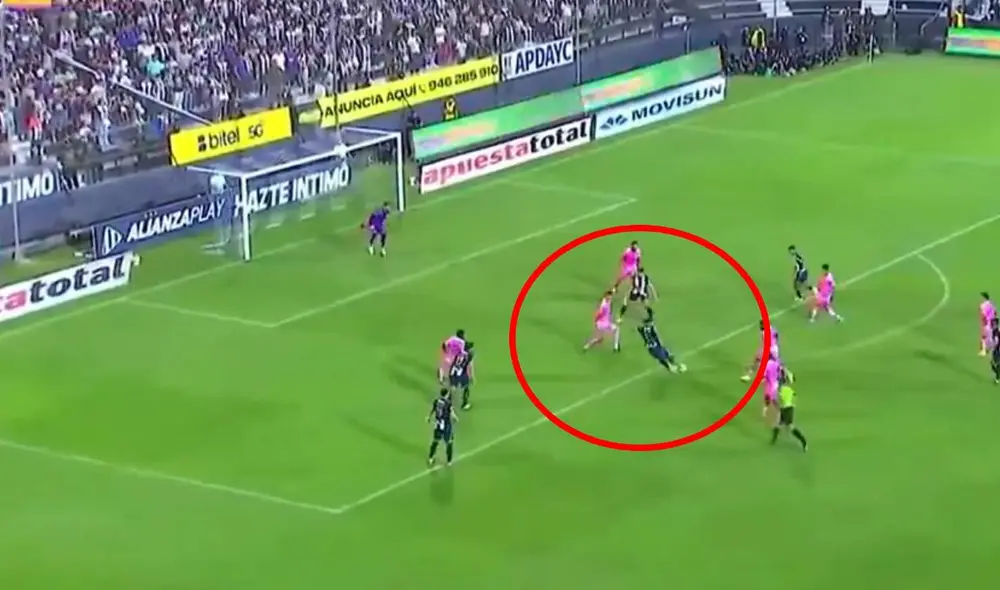 Paolo Guerrero convirtió su primer gol en el Torneo Apertura con camiseta de Alianza Lima. Foto: captura/L1 Max