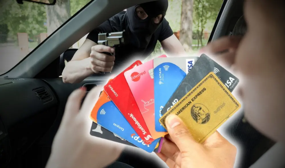 Cuando sucede un robo, es recomendable bloquear inmediatamente las tarjetas de crédito. Foto: composición LR/Andina