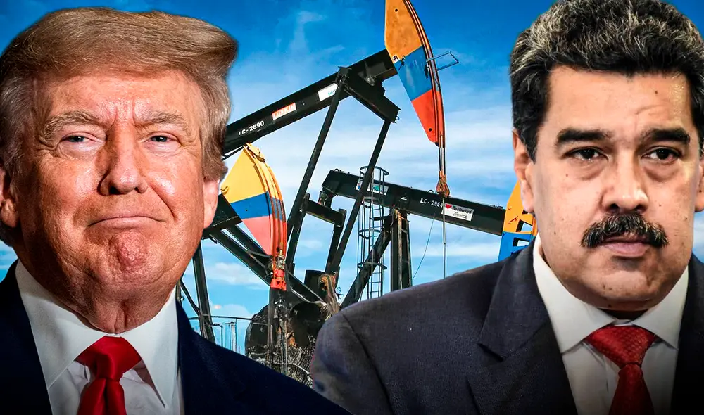 Donald Trump aseguró que Estados Unidos tiene "el mejor petróleo del mundo". Foto: composición LR/difusión Donald Trump aseguró que Estados Unidos tiene "el mejor petróleo del mundo". Foto: composición LR/difusión