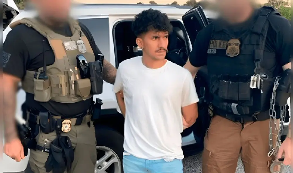 Bryan Daniel Aldana-Arevalo es acusado de abusar sexualmente de un menor de edad. Foto: ICE