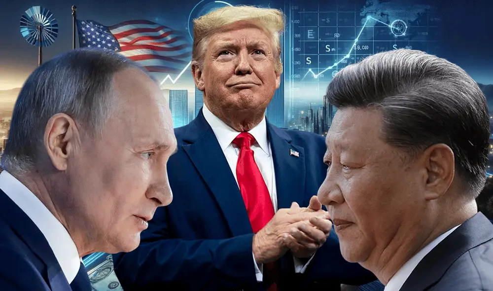 Trump justificó la medida al indicar que la seguridad económica "es seguridad nacional", según el documento oficial. Foto: Composición LR.