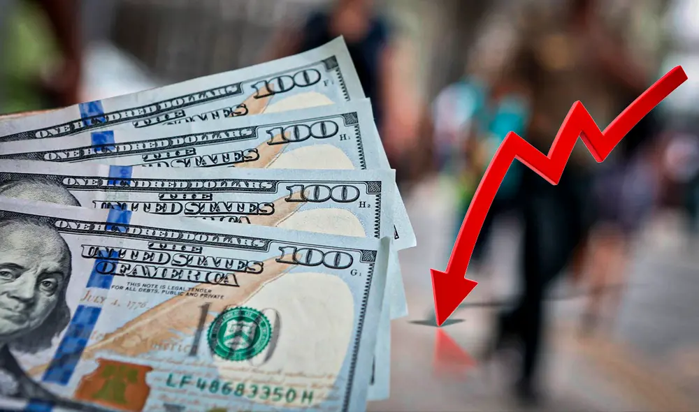 Dólar en tendencia a la baja. Foto: composición LR/Andina Dólar en tendencia a la baja. Foto: composición LR/Andina