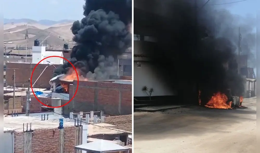 Un herido de gravedad tras la caída de una avioneta en San Bartolo. Foto: composición LR/difusión