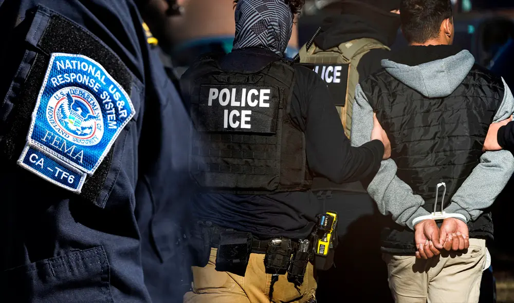 Los inmigrantes en Los Ángeles, California, deben conocer como actuar ante una redada de ICE. Foto: Composición LR