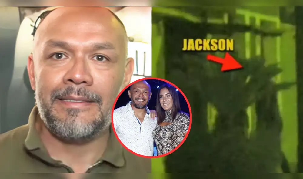 Jackson Mora fue visto ingresando solo a una vivienda en Surco, lejos de Tilsa Lozano. Foto: Composición LR/América/ATV Jackson Mora fue visto ingresando solo a una vivienda en Surco, lejos de Tilsa Lozano. Foto: Composición LR/América/ATV