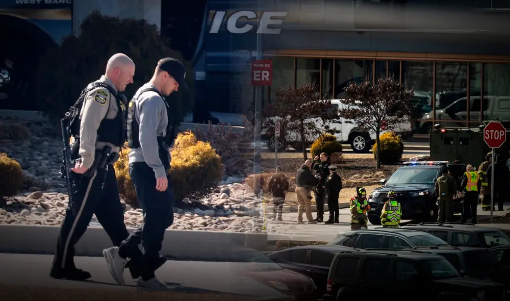 Un tiroteo en Pensilvania dejó 2 muertos, incluido el atacante, en un reconocido hospital del Estado. Foto: Composición LR