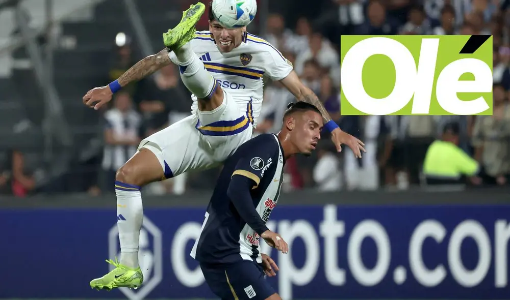 Alianza Lima se impuso en la ida ante Boca Juniors con gol de Pablo Ceppelini. Foto: composición LR/AFP