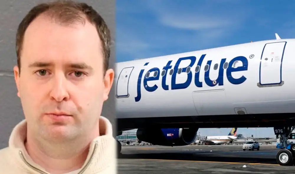 El piloto de JetBlue que volaba a París fue detenido en el Aeropuerto Internacional Logan de Boston el jueves por la noche, dijo CBS News. Foto: Composición LR/ABC News/Aeronoticias El piloto de JetBlue que volaba a París fue detenido en el Aeropuerto Internacional Logan de Boston el jueves por la noche, dijo CBS News. Foto: Composición LR/ABC News/Aeronoticias