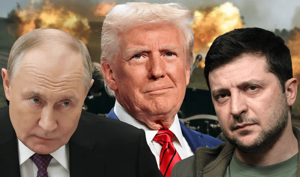 Trump aseguró que Biden y Zelensky "no hicieron lo suficiente para trabajar en un acuerdo" y ponerle fin a la invasión rusa en ucrania en 2022. Foto: Composición LR. Trump aseguró que Biden y Zelensky "no hicieron lo suficiente para trabajar en un acuerdo" y ponerle fin a la invasión rusa en ucrania en 2022. Foto: Composición LR.