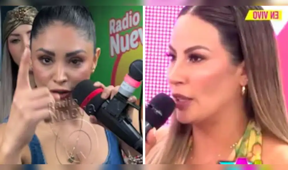 Pamela Franco no se quedó callada tras el rechazo de Pamela López. Foto: Composición LR/Nueva Q/Willax